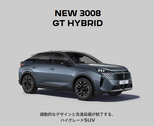 NEW3008のご紹介🚗