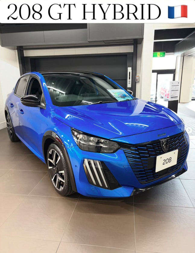 208 GT HYBRID ヴァーディゴ・ブルー