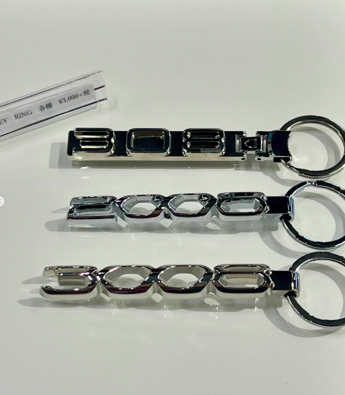 プジョーオリジナルキーリング🔒