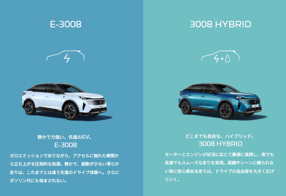 3008完全比較！